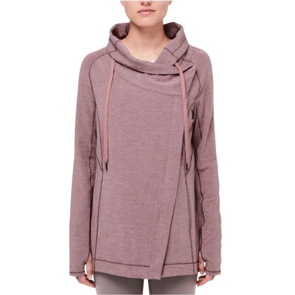 Lululemon mauve coast easy wrap jacket size 4